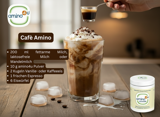 CAFÈ AMINO - Der leckere & gesunde Eiskaffee