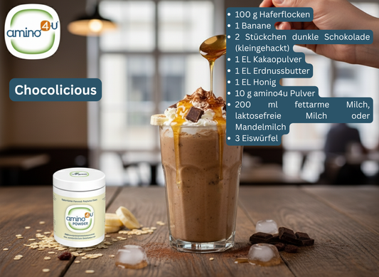 CHOCOLICIOUS - super schokoladiges Frappé für alle Schokoliebhaber