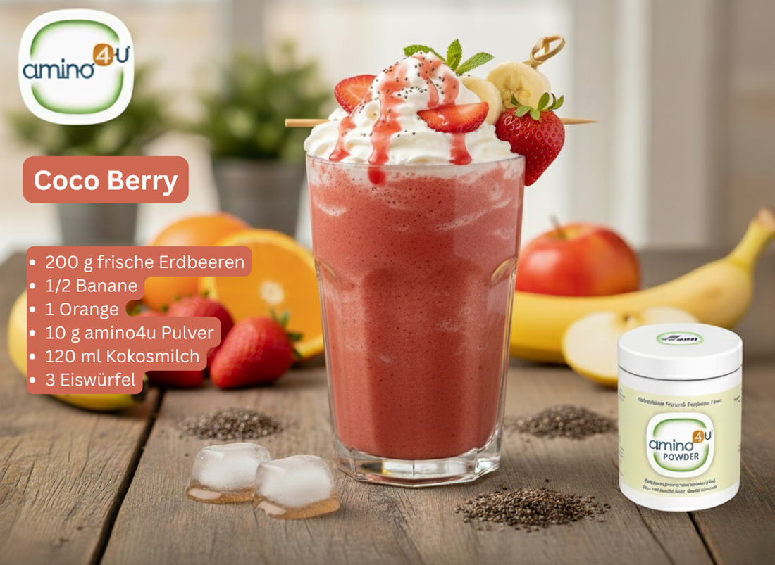 COCO BERRY - Himmlische Kombination aus Erdbeeren & Kokosmilch!