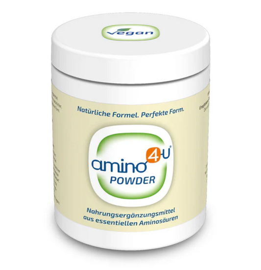 3x amino4u-Powder mit Handtuch - Frühlingsangebot