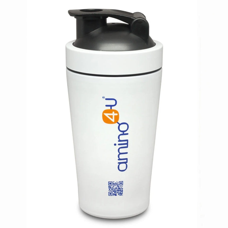 amino4u Edelstahl Protein Shaker, 500 ml