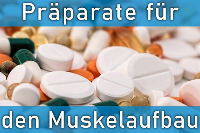 Präparate für den Muskelaufbau