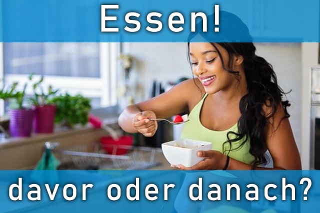 Vor oder nach dem Sport essen - Was ist besser?