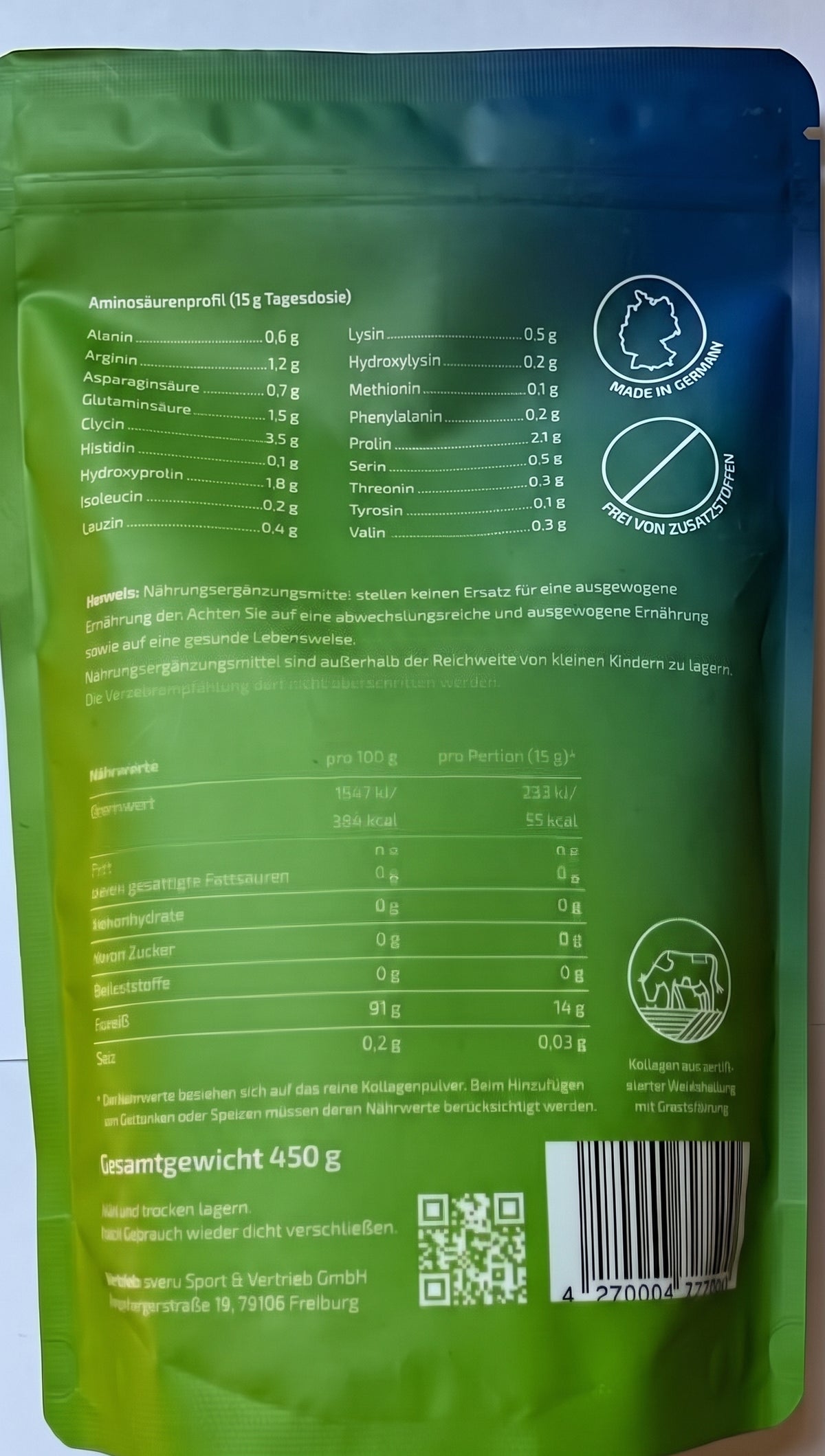 3x Collagen im Herbstangebot im Bundle mit Rucksack